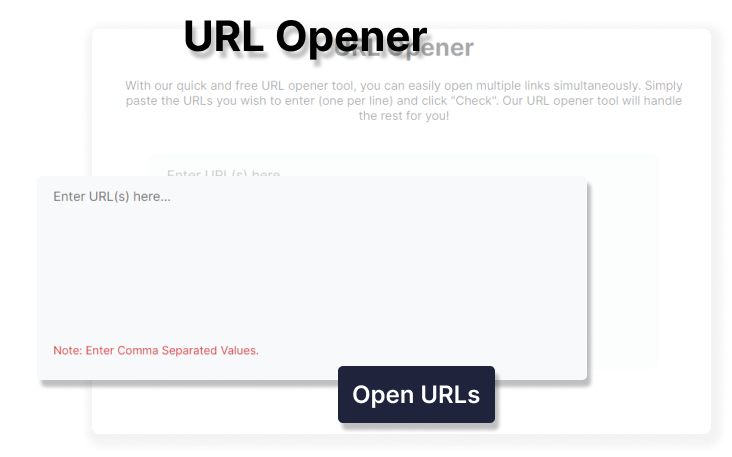 Open Multiple URLs At Once